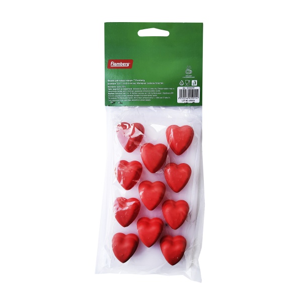 Форма для льда Сердца 11x22 см 52246459 Flamberg