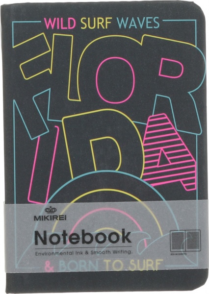 Блокнот Born to surf 10,5х7,5 см Mikirei