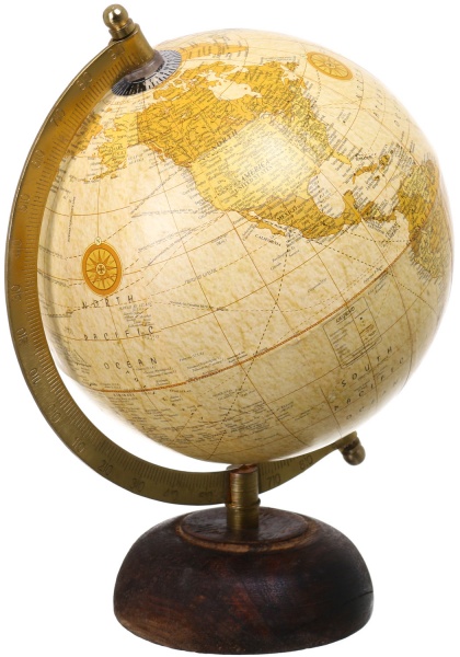 Глобус декоративний Woody 24 см A54910120