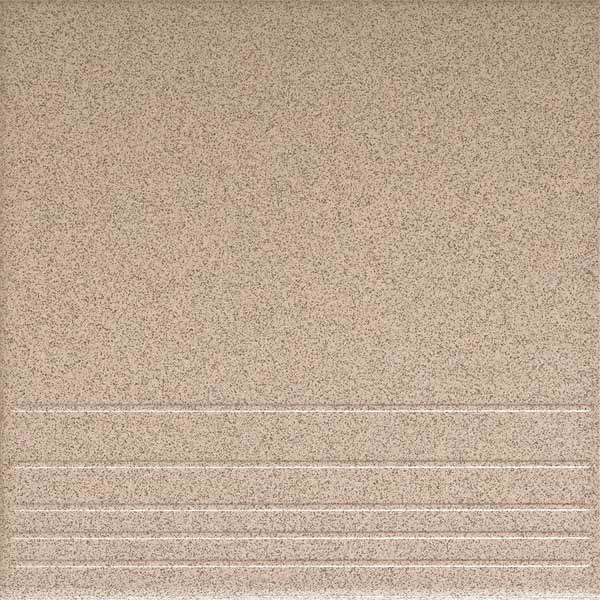 Плитка Атем Грес 0001 світло-сірий Pimento 30x30 сходинка 