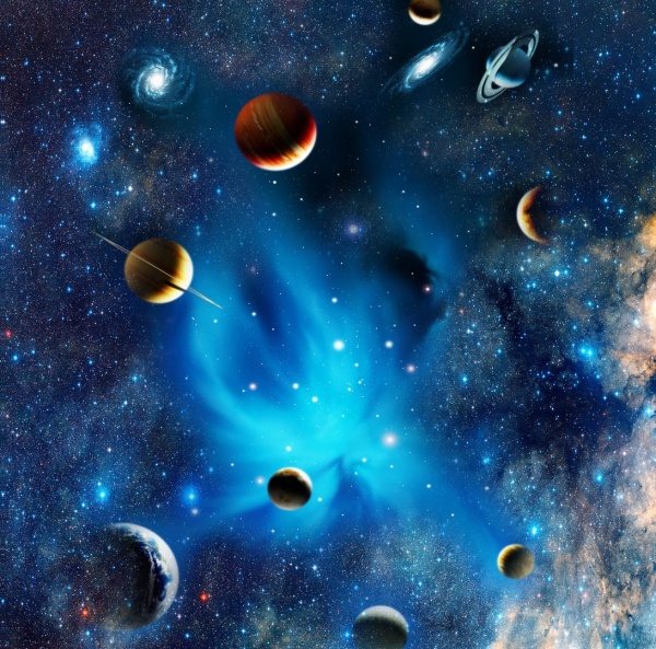 Репродукция Космос 80x80 см Арт Фемелі 