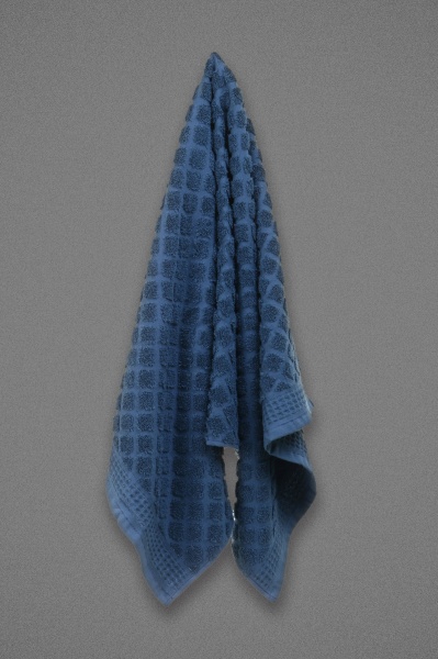 Рушник махровий Nora 50x90 см синій 