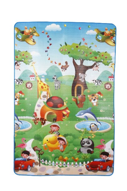 Игровой коврик Lindo Звери 180х120 см F 1011