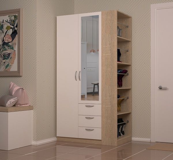 Передпокій з дзеркалом Грейд Alba смарт-шафа дуб сонома 