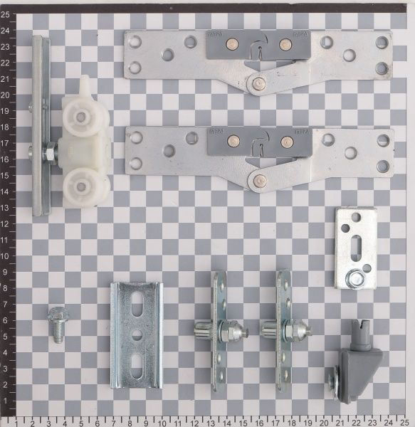 Комплект роликів Новатор МКК 2А 2 м 20 кг