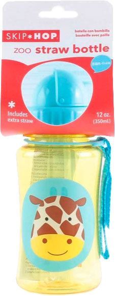 Поильник Skip Hop с трубочкой 350 мл Жираф (252315)