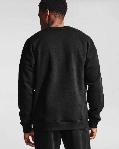 Джемпер Under Armour UA Rival Fleece Camo WM Crew 1357097-001 р. L чорний