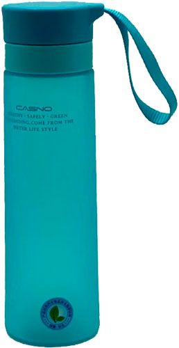 Пляшка для води 700 мл Casno блакитний KXN-1156_Blue