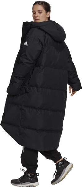 Пальто Adidas W BIG BAFFLE C GT6539 р.XL чорний