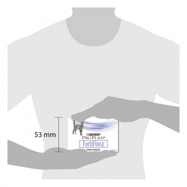 Кормова добавка Pro Plan Veterinary Diets FortiFlora Feline Probiotic для дорослих котів та кошенят 7 шт. по 1 г
