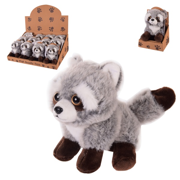 М'яка іграшка Єнот арт. MC1569 12 см MC1569