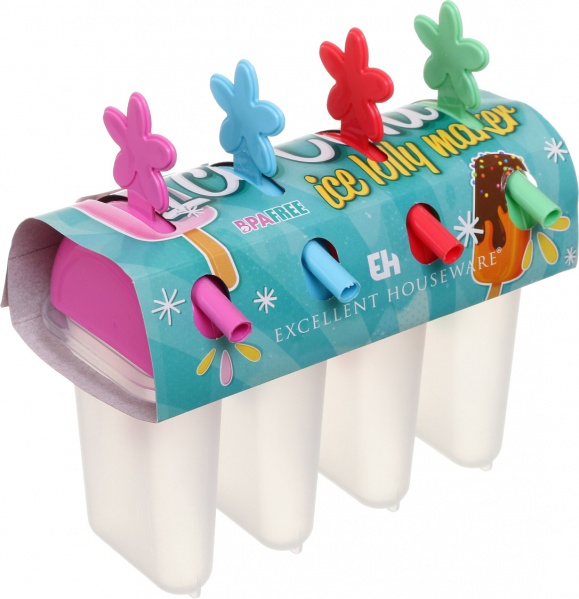 Формы для мороженого 145x78x170 мм 4 шт.