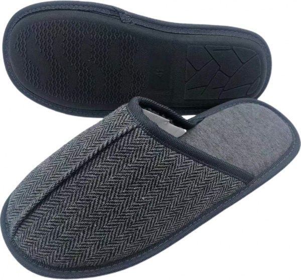 Тапки домашние La Nuit Люк р. 44 серый 