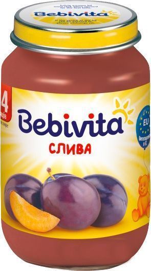 Пюре Bebivita Слива 190 г 9007253104555 