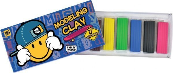 Пластилин восковой 7 цветов (м) YES