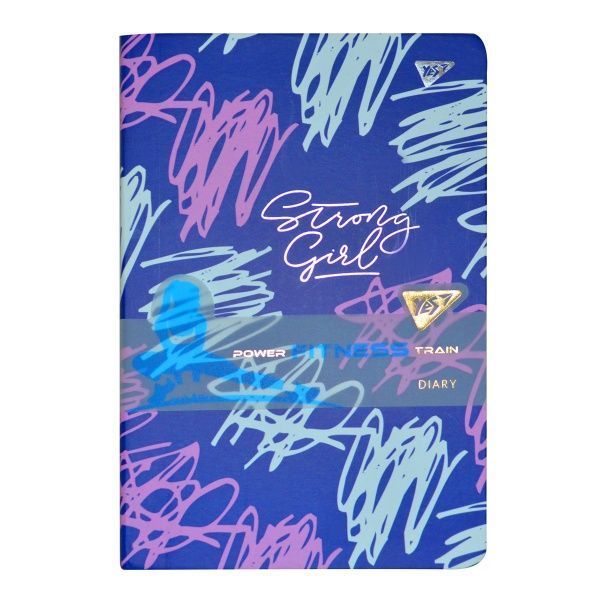Блокнот-мотиватор Strong Girl серии Fitness 14х21 см 151579 YES