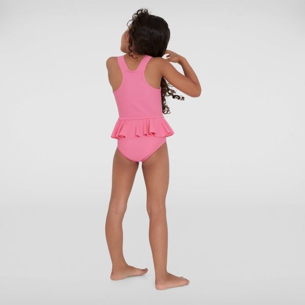 Купальник Speedo KOALA FRILL SWIMSUIT IF 8-12398D818 р.2 сиреневый с розовым