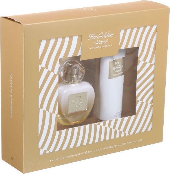 Набор Antonio Banderas Her Golden Secret (туалетная вода + лосьон для тела)