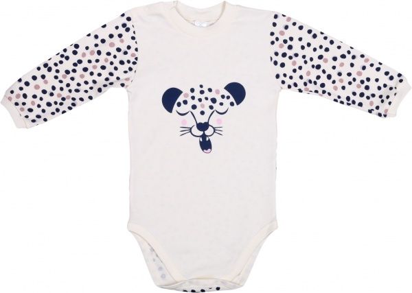 Боді дитяче для хлопчика Baby Veres Leo суцільний р.78 синій 