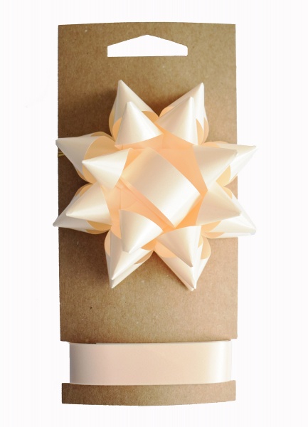 Бантик подарунковий 2551 кремовий