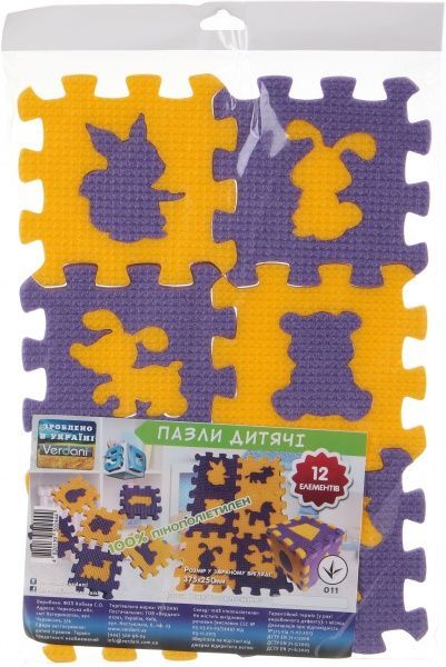 Килимок-пазл Verdani Зоопарк