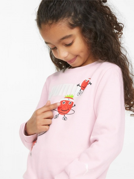 Світшот Puma FRUITMATES Crew TR 84731416 р. 92 рожевий