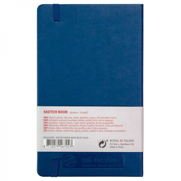 Блокнот для графики Rosa Talent Navy Blue 13x21 см 9314232M 