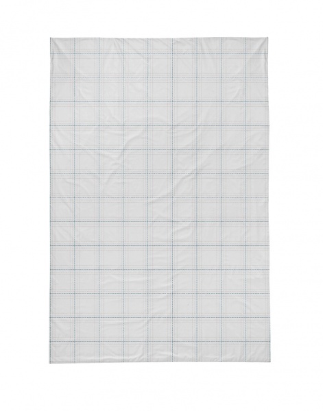 Простынь фланель Christmas Village 220x240 см серый La Nuit 