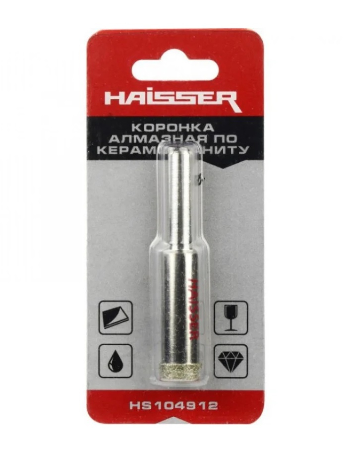 Коронка по керамограниту Haisser 14 мм 147260