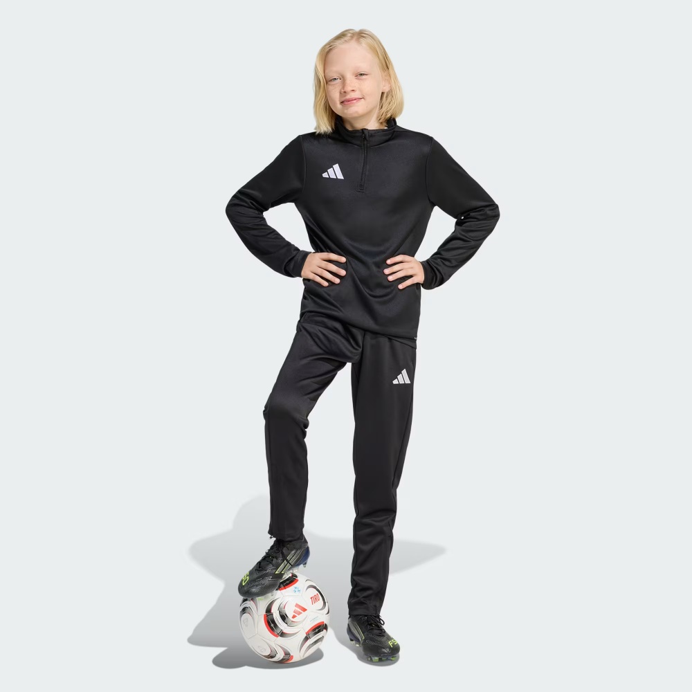 Джемпер Adidas ENT26 TR TOPY BLACK/WHITE JZ6630 р.152 черный