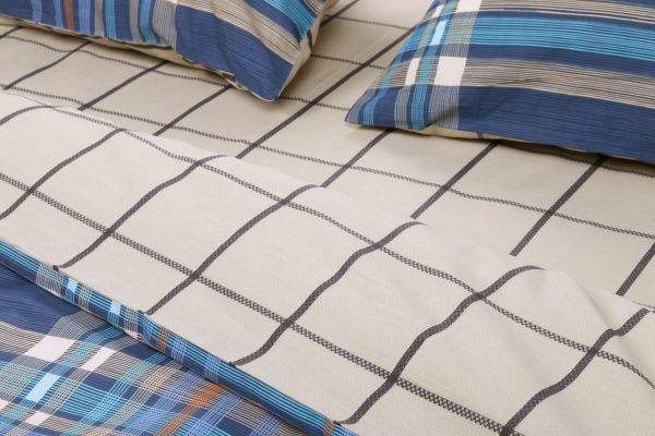 Комплект постельного белья Color stripes двуспальный разноцветный/в полоску La Nuit 