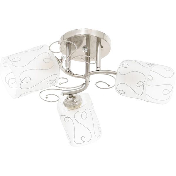 Люстра потолочная Accento lighting Galaxy 3xE27 сатиновый никель ALG-73029/3 