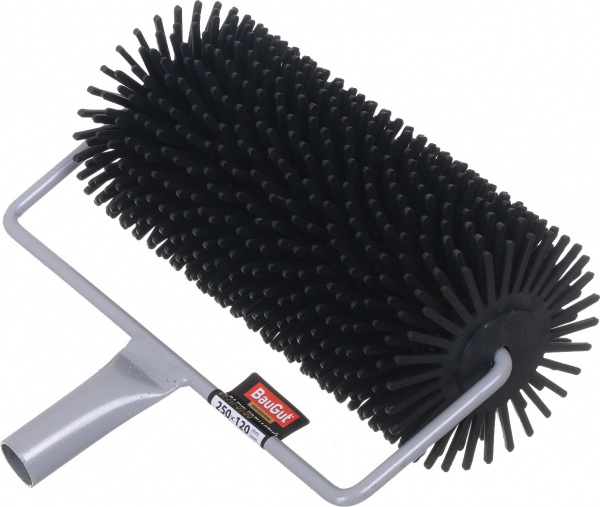 Валик голчастий великий металева ручка 250х120 мм BauGut 120x мм