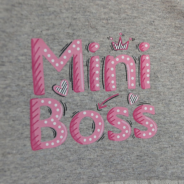 Боді для дівчинки Blanka р.86 сірий 110196 