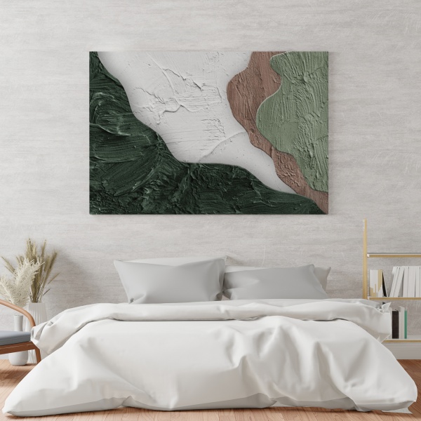 Картина на полотні Рельєфний малюнок 80x110 см WS Holst 2180420231 