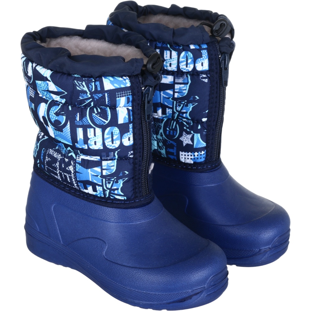 Сапоги для мальчиков Кредо 18-д-26 размер 33 синий