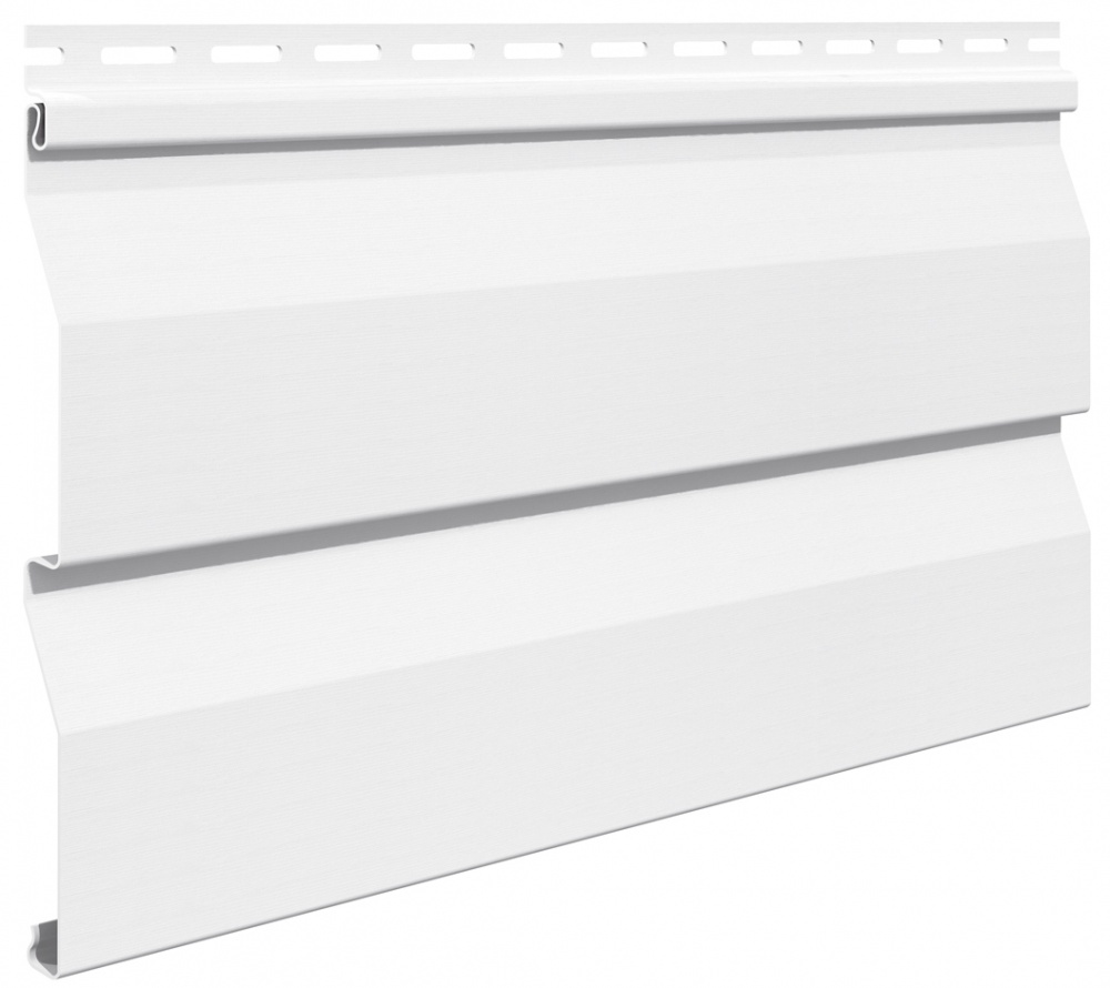Сайдинг Vilo™ 3,00x0,20 м 0,60 кв.м білий SV-03