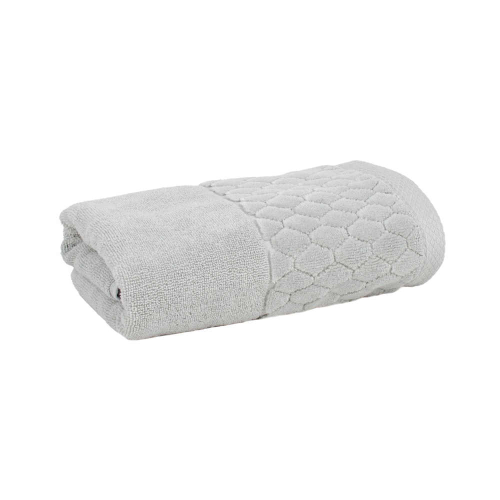 Рушник махровий VELOUR CELLS 70x140 см тауп La Nuit