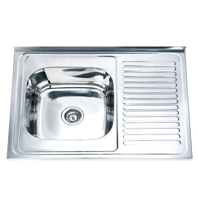 Мойка накладная Formix FM8060DK-L 80x60 см чаша слева