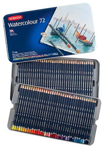 Олівці акварельні Watercolour 72 кольори 32889 Derwent