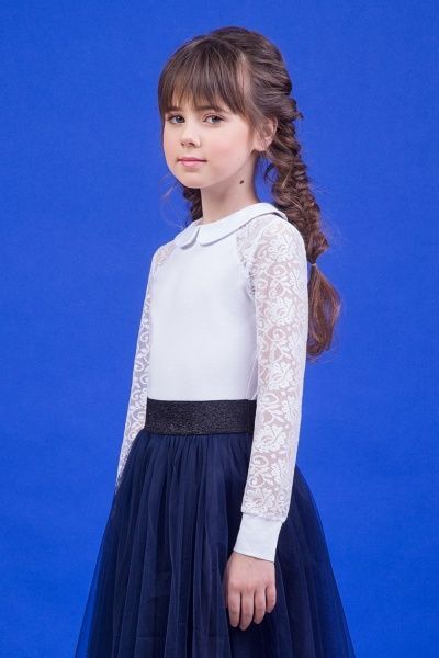 Блуза Zironka 26-9069-1 р.146 белый 