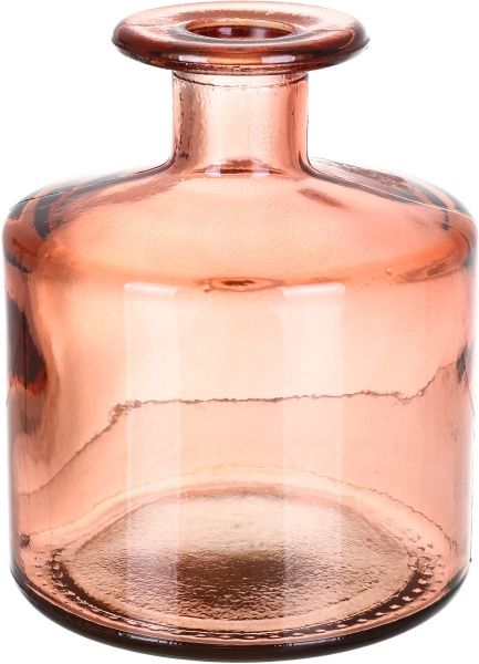 Ваза BOTELLA CUAD 12 см світло-рожева San Miguel