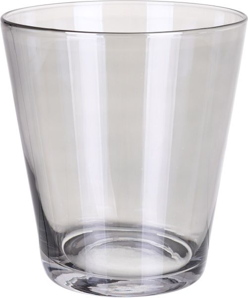 Ваза Luster 16х15 см чорний Wrzesniak Glassworks