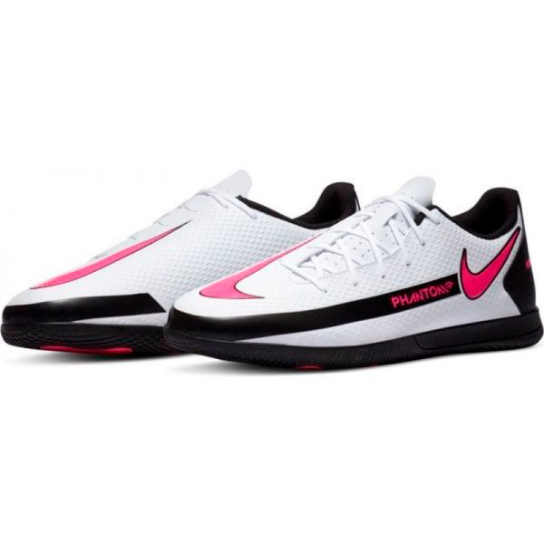 Бутси Nike Phantom GT Club IC CK8466-400 р. US 11 білий