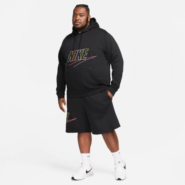 Шорты Nike CLUB+ SHORT BB MCF DX0801-010 р. S черный