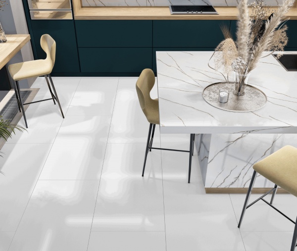 Плитка INTER GRES Superwhite білий 60x60 19 061 