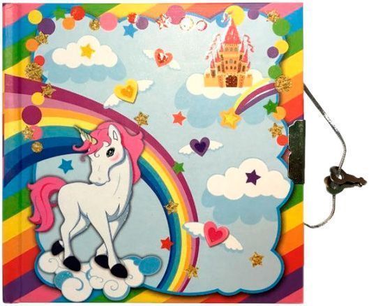 Блокнот детский на замочке Malevaro Единорог (480613-U)