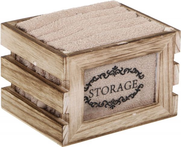 Полотенце 5 шт. 30x30 см разноцветный 