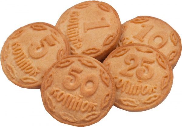 Печиво ХБФ Монетки (4820002302812) 