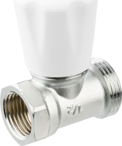 Комплект прямых радиаторных кранов Caleffi 1/2